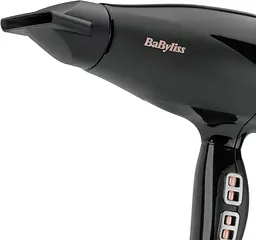 BaByliss Фен Air Power Pro, 2300Вт, 3 режими, дифузор, іоніз-я, хол. обдув, кераміка, чорно-рожевий - мініатюра 8