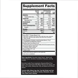 Гейнер Ultimate Nutrition Muscle Juice Revolution 2600 Cookies Creme 2120 г - мініатюра 2