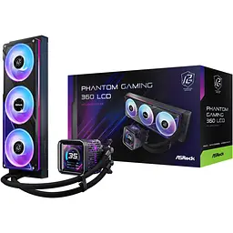 СВО AsRock Phantom Gaming 360 LCD (PHANTOM GAMING 360 LCD) - мініатюра 13