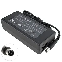 Блок живлення для ноутбука Dell 19.5V, 7.7A, 150W, 7.4x5.0-PIN, 3 hole, (Replacement AC Adapter) black (без кабелю!) - мініатюра 2