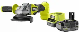 Шліфмашина кутова акумуляторна ONE+ НР RAG18X-1C40S 125мм 18В Ryobi teh0025405 - мініатюра 3