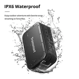 Портативна акустика Tronsmart Force Max Portable Outdoor Speaker 80w бездротова - мініатюра 8