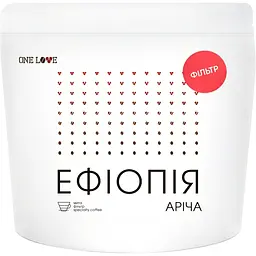 Кава в зернах One Love Ethiopia Aricha фільтр 250 г