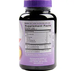 Омега-3 риб'ячий жир Natrol Omega-3 Fish Oil 1000 мг 60 гел капс - мініатюра 2
