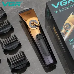 Професійна машинка для стрижки волосся VGR V-663 з насадками - мініатюра 6