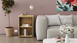 Стіл-тумба трансформер Смарт 2/2 Ferrum-decor 750x1450x600 Чорний метал ДСП Дуб Артизан 16 мм (FRD-105107) - мініатюра 2