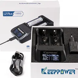 Універсальний пристрій Keeppower L2 plus з дисплеями (2 канали) - мініатюра 7