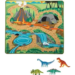 Килимок ігровий Melissa & Doug з динозаврами (MD19427)