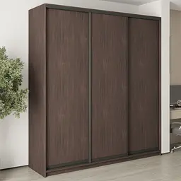 Шафа-купе тридверна MebelStar Стандарт BG 3ДСП 220x45x240 см Дуб рістрето (MBS-8620)