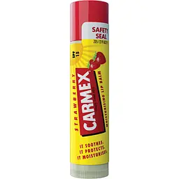 Бальзам для губ у стіку Carmex зі смаком суниці 4.25 г - мініатюра 2