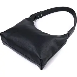 Сумка на плече Shvigel 22827 29.5х21х9 см Чорна - мініатюра 6