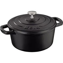Каструля Kela Calido з кришкою 21 см, 2.5 л чорна (12470)  - мініатюра 4
