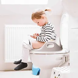Сидіння для унітазу BabyGO Pro Seat біло-сіре (9002) - мініатюра 7