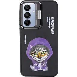 TPU+PC чохол Friends для Samsung Galaxy A55 Black Cat - мініатюра 2