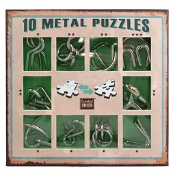 Набір головоломок 10 головоломок Eureka 3D Puzzle 17х16х2,5 см det0007098