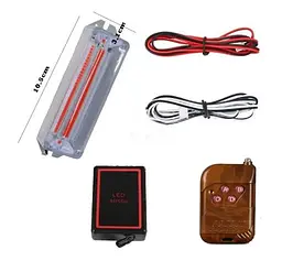 Страбоскоп Світлодіодний 12-24V / LED 4 шт. / 12 Режимів / Жовтий (BS-1-4-12LED Y) - мініатюра 2
