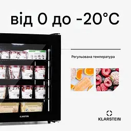 Вітрина морозильна Klarstein IceAge 88 (10036066) - мініатюра 5