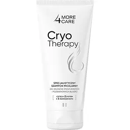 Шампунь More4care Cryo Therapy міцелярний для пошкодженого і тьмяного волосся 200 мл 