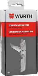 Ніж складаний багатофункціональний Wurth Combi L110 мм (071566567) - мініатюра 4