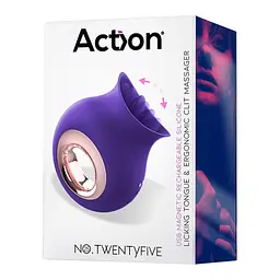 Вібратор для клітора Action No.Twentyfive, 9,4 см (фіолетовий) - мініатюра 2