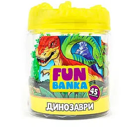 Ігровий набір Fun Banka Динозаври