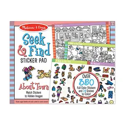 Набор для творчества Melissa & Doug Найди и наклейку наклейку Вокруг города (MD30150)