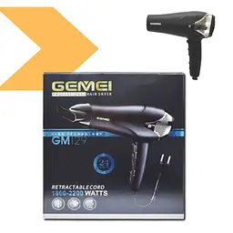 Фен для волосся Gemei GM-129 Потужний 2200 Вт (42247-GM-129_737) - мініатюра 2