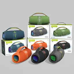 Колонка bluetooth Hopestar H60 помаранчевий - мініатюра 2