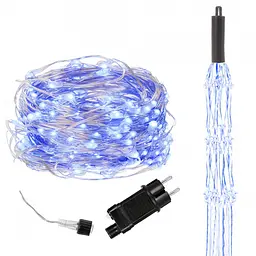 Гірлянда (кінський хвіст) Springos CL0095, 2 м 300 LED, Blue - мініатюра 3