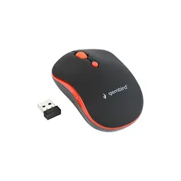 Мишка Gembird MUSW-4B-03-R Black+Red (MUSW-4B-03-R) - мініатюра 2