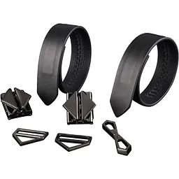 Набір для зв'язування Lockink Hogtie Set - Black - мініатюра 5