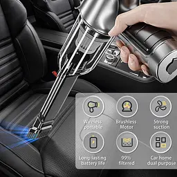 Пилосос XPRO DK-04/HL-107 портативний автомобільний чорний (43704-DK-04_405) - мініатюра 7