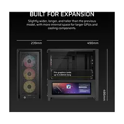 Корпус для ПК Corsair FRAME 4000D LCD RS Performance (CC-9011326-WW) - миниатюра 6