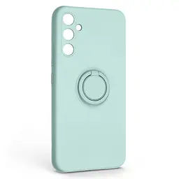 Силиконовый чехол для Samsung Galaxy A54 5G (A546), Icon Ring, зеленый, панель-накладка, с кольцом-подставкой на 360°, противоударный, возможность использования магнитных держателей, ArmorStandart (ARM68778)