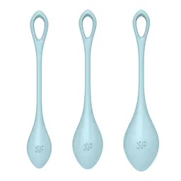 Набір йоні намистин Satisfyer Yoni Power 2 Light Blue, діаметр 2-2,5-3см Satisfyer SO5548 97960 - мініатюра 3