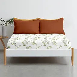 Набір простирадло на резинці 160х200 SUNSET OLIVE COSAS (4822052449622) - мініатюра 6