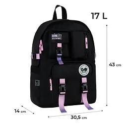 Рюкзак GoPack Education Teens 2500L чорний, градієнт Чорний (GO26-2500L-2) - мініатюра 2