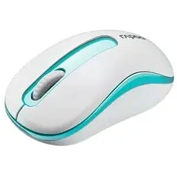 Комп'ютерна миша Rapoo бездротова M10 Plus White/Blue teh0024016