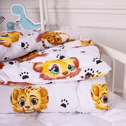 Ковдра MirSon антиалергенна зима Kids Time 20-0034 King Tiger 140x205 см EcoSilk (2200009665035) - мініатюра 2