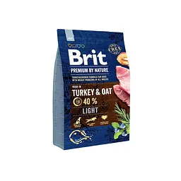 Сухий корм Brit Premium Light 3 кг для собак з надмірною вагою (курка)
