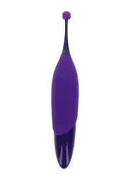 Вібратор для клітора Toy Joy SeXentials Magnificent 19 см фіолетовий - мініатюра 4