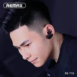 Bluetooth гарнітура Remax RB-T18 black - мініатюра 5