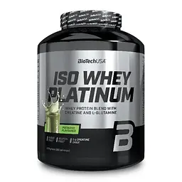 Сироватковий ізолят BioTech Iso Whey Platinum, 1.8 кг - Фісташка