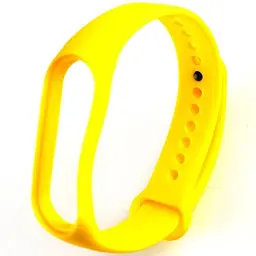Ремінець Silicone Mi Band 7 Жовтий (25)