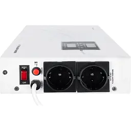 Стабілізатор напруги Real-El Stab Slim-2000 White [EL122400008] [112005] - мініатюра 4