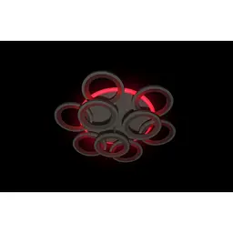 LED люстри Linisoln 5538-6-3 CF Color LED - мініатюра 4