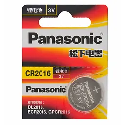 Батарейка дискова Panasonic CR2016, 3V (18595)