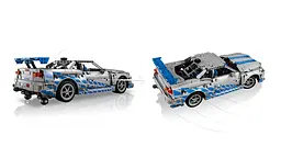 Конструктор LEGO Technic Подвійний форсаж Автомобіль Nissan Skyline GT-R (R34) 1410 деталей (42210) - мініатюра 9