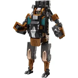 Іграшковий пістолет-трансформер Devik Toys RoboGun 2 в 1 Crusher 6 м'яких куль (K04) - мініатюра 2