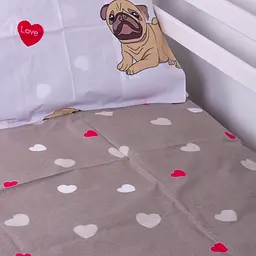 Комплект постільної білизни MirSon Kids Time 17-0566 Pug-dog дитячий - мініатюра 8